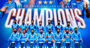 भारत तीसरी बार चैंपियंस ट्रॉफी जीता: 12 साल बाद रचा इतिहास, भारतीय क्रिकेट टीम ने ICC चैंपियंस ट्रॉफी 2025 के फाइनल में न्यूजीलैंड को हराकर खिताब अपने नाम किया : India Won the Champions Trophy 2025 3 image 125