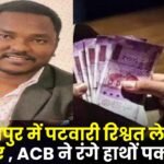 Patwari Caught Taking Bribe in Balrampur