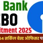 Recruitment in SBI 2025