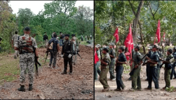 छत्तीसगढ़-तेलंगाना सीमा कर्रेगुट्टा पहाड़ी पर नक्सलियों के खिलाफ बड़ी कार्रवाई, बनाए जाते थे खतरनाक हथियार, अमित शाह ने सुरक्षा बलों की तारीफ की : Major Action Against Naxalites 2 image 106