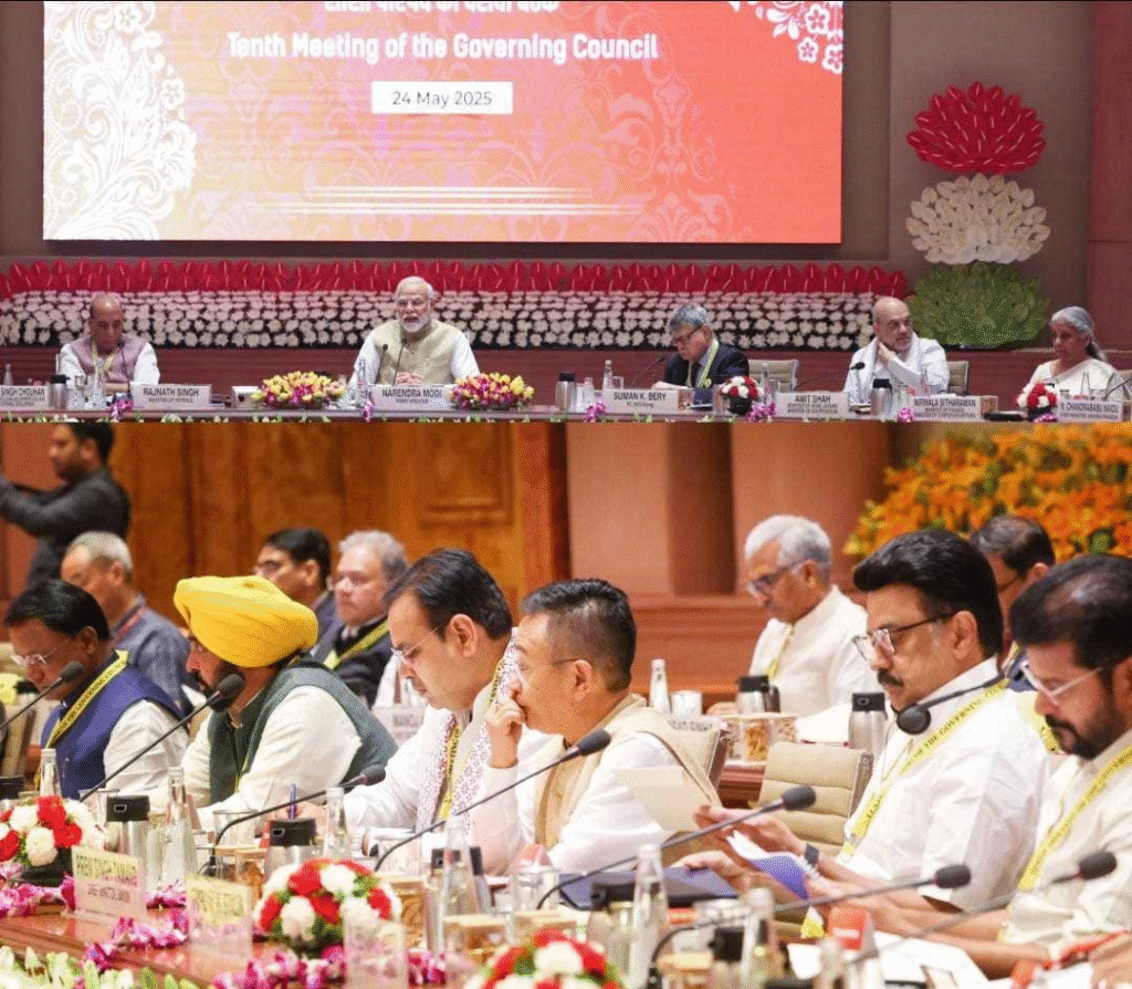 नीति आयोग की 10वीं बैठक: विकसित भारत के सपने पर राज्यों के मुख्यमंत्री और प्रधानमंत्री आमने-सामने : 10th Meeting of NITI Aayog 3 image 307