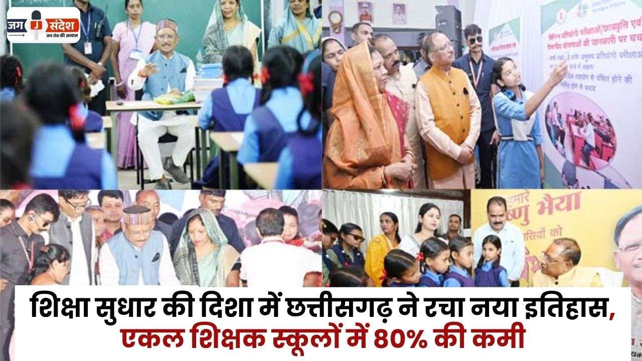 80% Reduction in Single Teacher Schools
