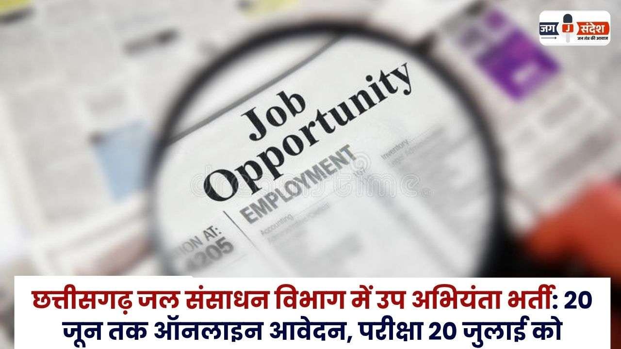 Deputy Engineer Recruitment in CG