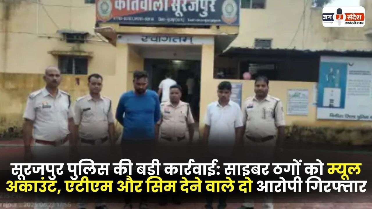 Two Accused Arrested for Providing Mule Account