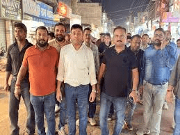 GST विभाग की कार्रवाई के खिलाफ सरगुजा व्यापारियों का सड़कों पर प्रदर्शन, रैली में गूंजे विरोध के नारे : Streets Against Action of GST Department 2 image 2