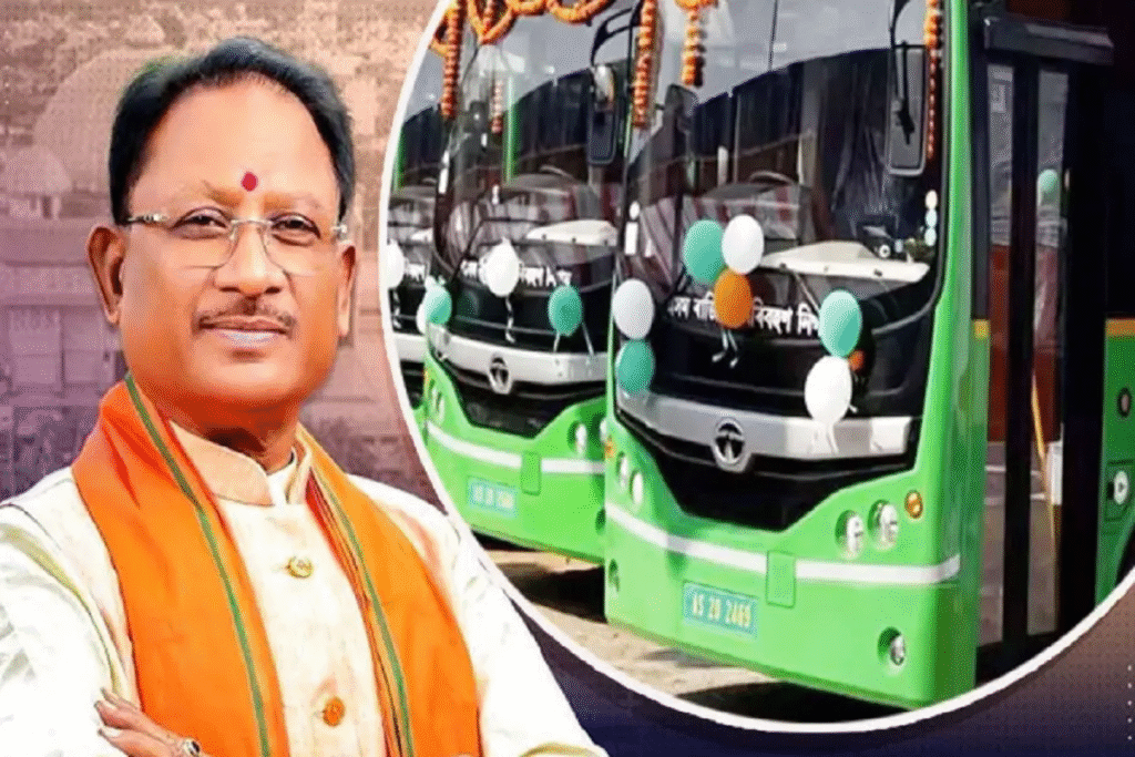 छत्तीसगढ़ के ग्रामीण क्षेत्रों में परिवहन क्रांति : मुख्यमंत्री ग्रामीण बस सुविधा योजना से गांवों तक पहुंची सरकारी बस सेवाएं : Transport Revolution in Rural Areas 3 image 242