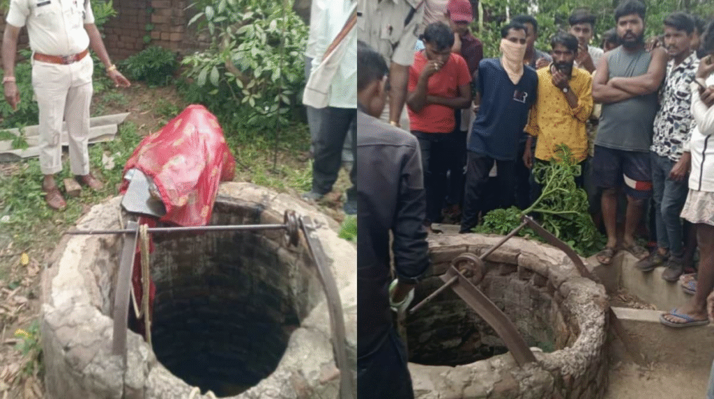 दुर्ग: खमरिया कुरुदडीह में दो कुओं से महिला और बच्चे की लाश बरामद, हत्या की आशंका से सनसनी : Sensation Created due to Suspicion of MJurder 4 image 547