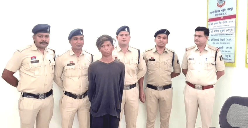 9 साल की बच्ची के अपहरण और दुष्कर्म का आरोपी गिरफ्तार, जंगल से बरामद हुई पीड़िता : Accused Arrested for Kidnapping and Raping 2 image 548