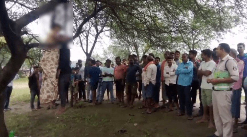 क्षेत्र में प्रेमी जोड़े ने एक ही फंदे से बबूल के पेड़ पर लगाई फांसी, युवक की पहचान, युवती अज्ञात : Loving Couple Hanged 1 image 612