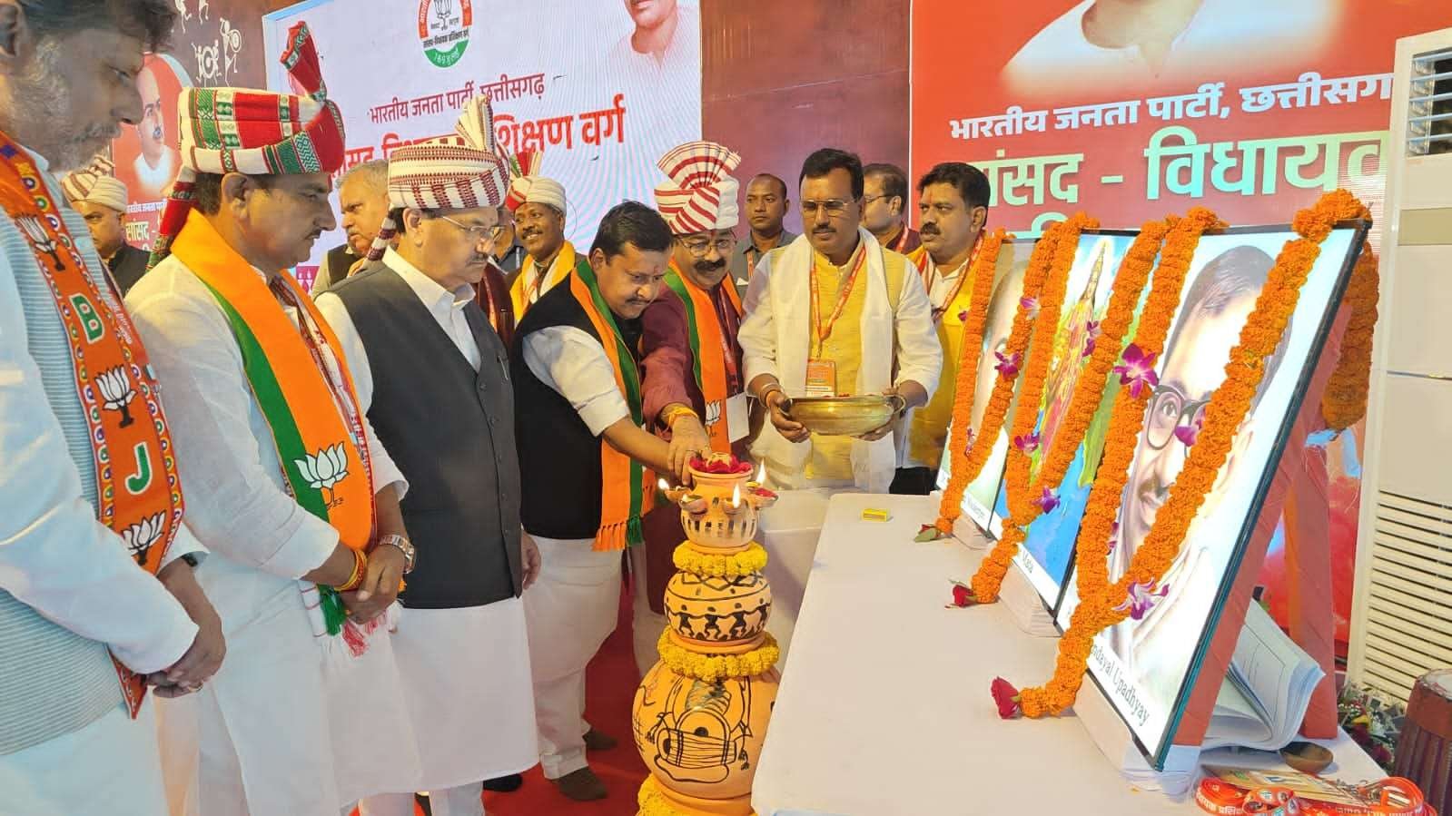 भाजपा सांसदों , विधायकों का तीन दिवसीय प्रशिक्षण वर्ग मैनपाट में प्रारंभ : Three day Training Camp of BJP Started 1 IMG 20250707 WA0007