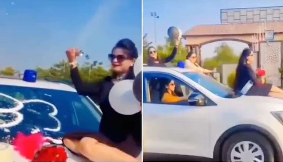 डीएसपी की पत्नी ने नीली बत्ती वाली सरकारी गाड़ी पर मनाया बर्थडे, 6 पर FIR और ₹27,000 जुर्माना : DSP's wife Celebrated her Birthday in a Government Vehicle Fine of ₹27,000 1 Screenshot 2025 07 12 17 05 13 05 40deb401b9ffe8e1df2f1cc5ba480b12