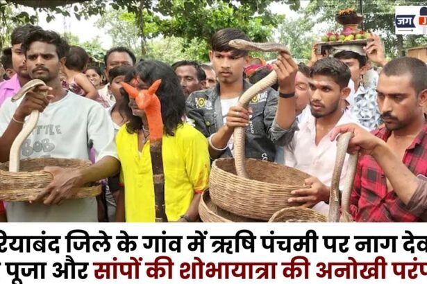 Unique Tradition of Worship of Snake deity and snake Procession IN Gariaband