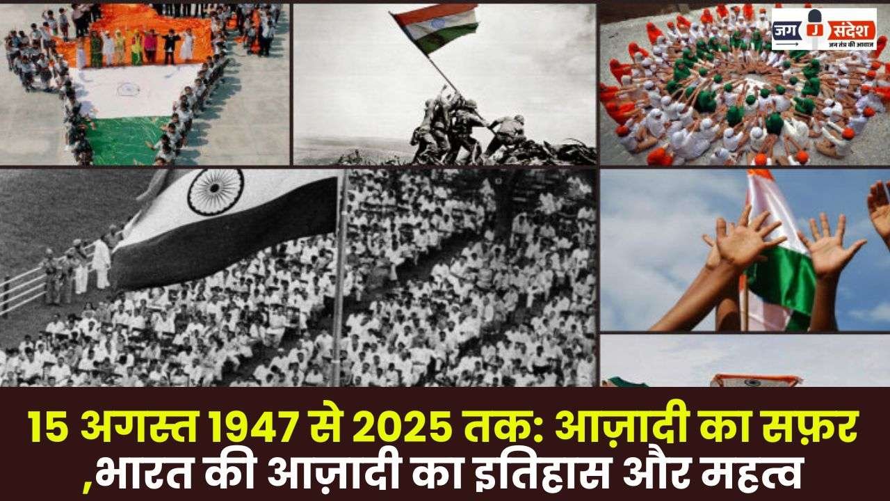 From 15 August 1947 to 2025