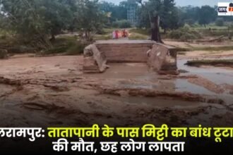 Earthen Dam Broke Near Tatapani Two Dead