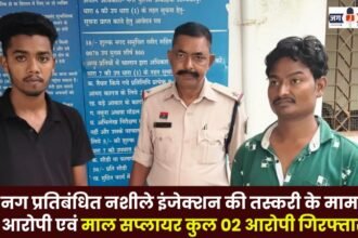 case of smuggling of 58 pieces of banned narcotic injections in Ambikapur