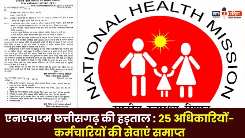 Services of 25 officers and employees terminated of NHM