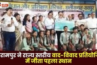 Balrampur won first place in the state level debate competition