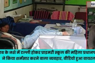 principal behaved in a shameful manner while under the influence of alcohol in Janjgir
