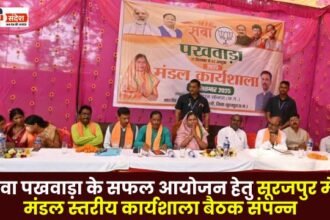 Divisional level workshop meeting concluded in Surajpur