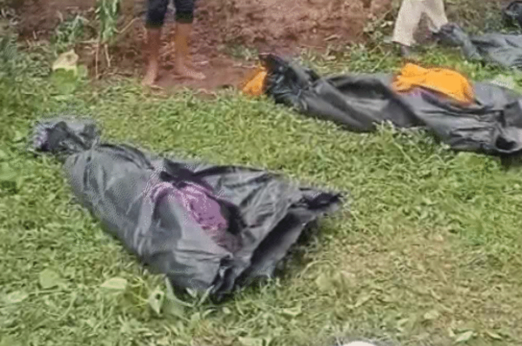 रायगढ़: एक ही परिवार के चार सदस्यों की कुल्हाड़ी से हत्या, बाड़ी में दफनाए शव मिले : Raigarh Four members of the same family killed with an axe bodies found buried in the garden 2 image 143