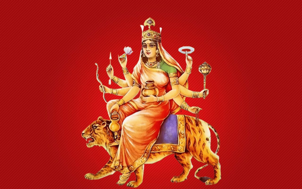 शारदीय नवरात्रि 2025: चौथे दिन मां कूष्मांडा की पूजा से ऊर्जा और समृद्धि का आशीर्वाद : Sharadiya Navratri 2025 2 image 363