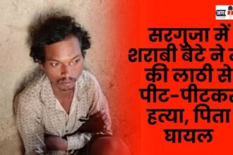 In Surguja drunken son beat his mother to death with a stick