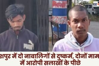 Two minors raped in Jashpur