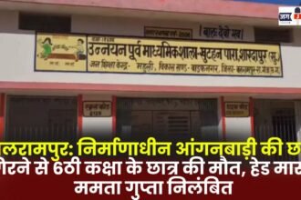 Balrampur: Class 6 student dies after roof of under-construction Anganwadi center collapses