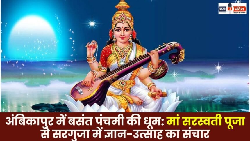 Basant Panchami celebrations in Ambikapur