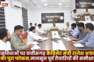 Chhattisgarh Cabinet Minister Rajesh Agarwal Fully Focused on Public Amenities