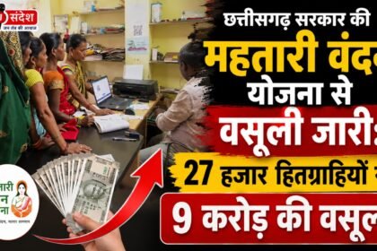 Recovery underway under Chhattisgarh governments Mahtari Vandan Yojana